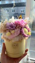 Grand bouquet de fleurs en cire | Large Wax Flower Bouquet | Bougies soja fait main | Handmade Candle Gift Canada